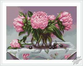 Vase of Peonies by Luca-S - G494