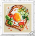 Fried Eggs Toast by Magic Needle - 120-092