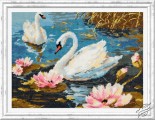 Swan Couple by Magic Needle - 64-01