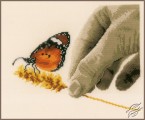 Hand & Butterfly by Vervaco - PN-0157546