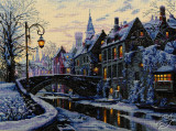 Winter Evening by Merejka - K-169
