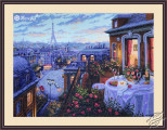 Paris Evening Deja Vu by Merejka - K-188